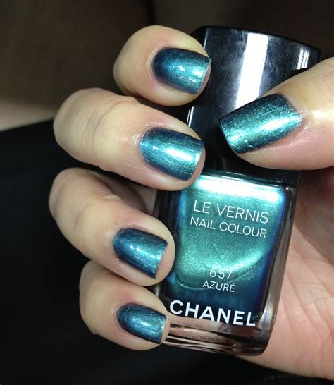 chanel azure nail polish|discontinued Chanel nail polish colors.